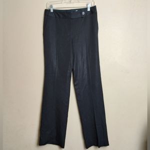 J.crew‎ favorite Fit 100%woll black trouser pants size 4 tall